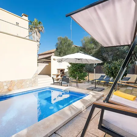 Amplia En Mallorca Con Jardin, 4 Y Zona Bbq Cerca Del Mar En Portocolom *