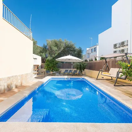 Villa Amplia En Mallorca Con Jardin, 4 Y Zona Bbq Cerca Del Mar En Portocolom *